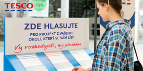 Hlasujte pro náš projekt v Tesco výzvě