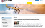 Web Pardubického kraje