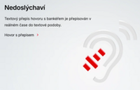 Komerční banka usnadňuje přístup ke svým službám pro hendikepované klienty