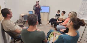 Beseda s moderátorem Sergejem Josefem Bovkunem