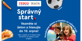 Podpořte naše projekty v grantovém programu Tesco – Správný start